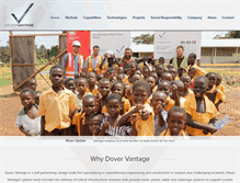 Tablet Screenshot of dvantagecorp.com